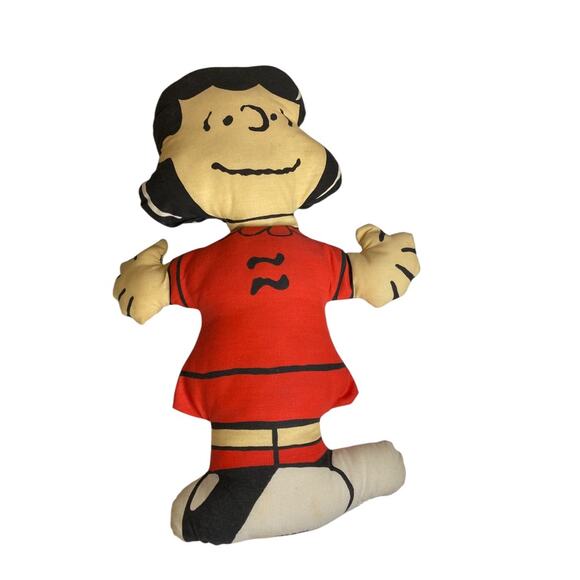 Vintage Lucy Peanuts Pillow Doll Fabric Kit Stuffed 17 Inch - Picture 2 of 6
